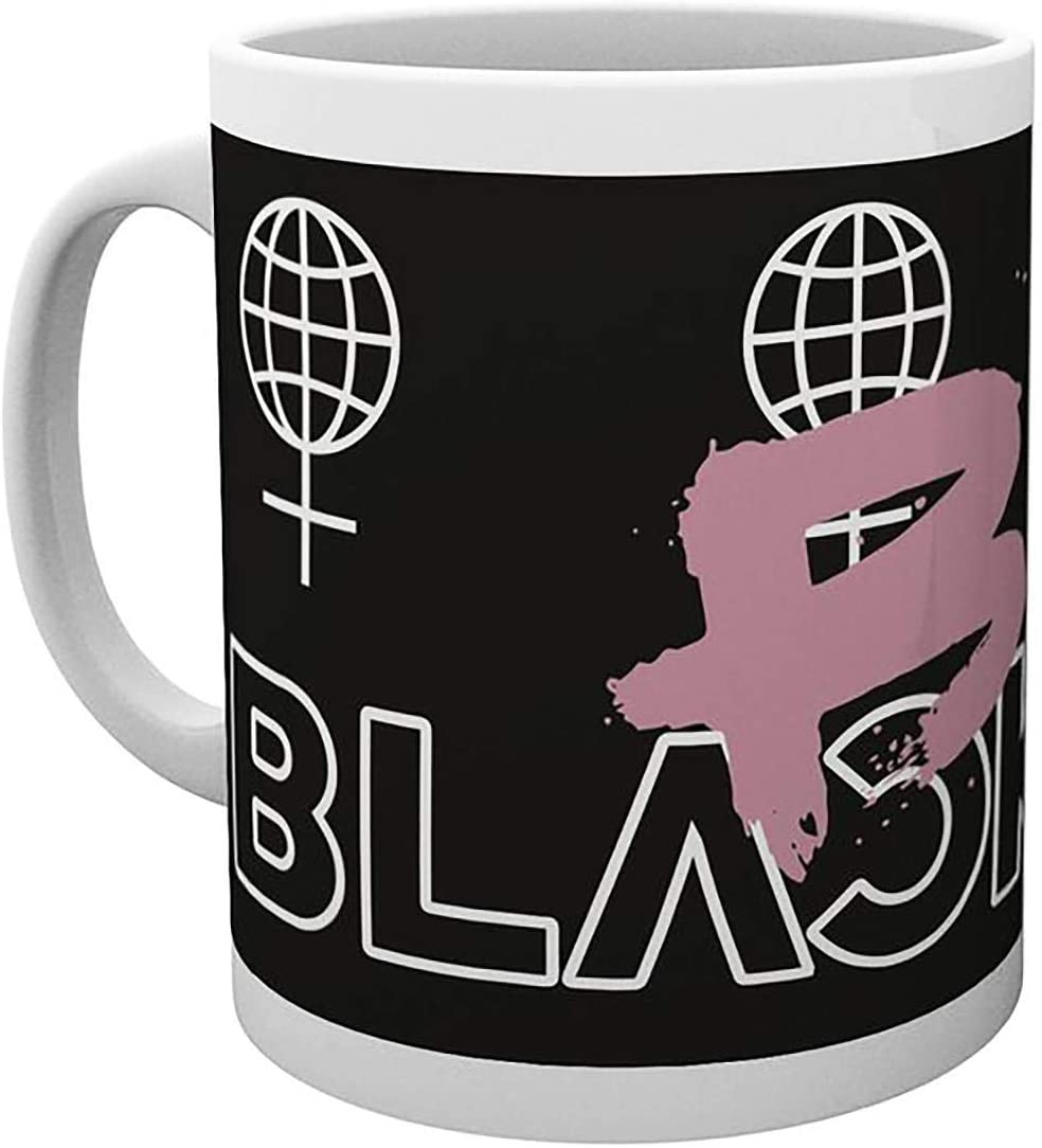 GB Eye Black Pink * Drip 10oz Keramiktasse