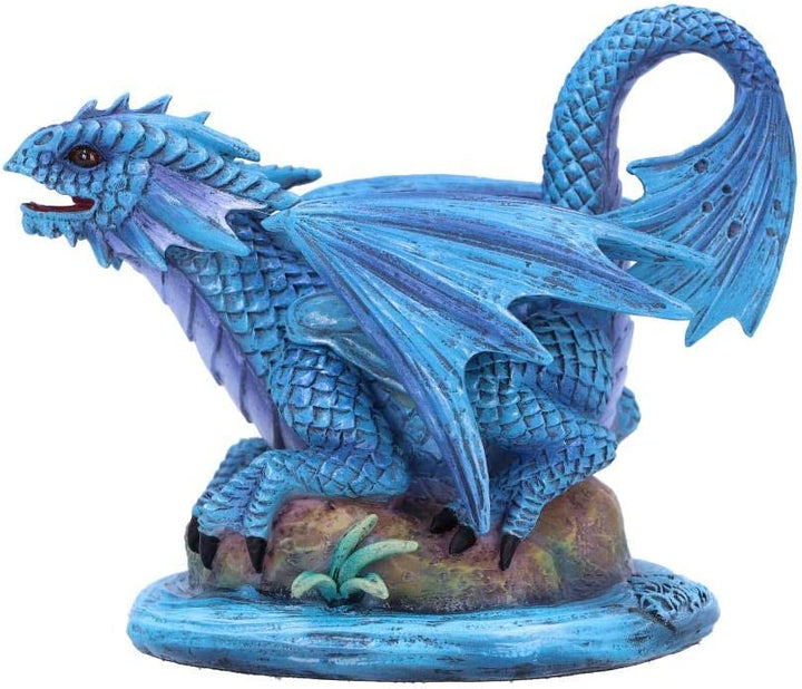 Nemesis Now Anne Stokes Age kleine Wasserdrachen-Figur, blau, Einheitsgröße