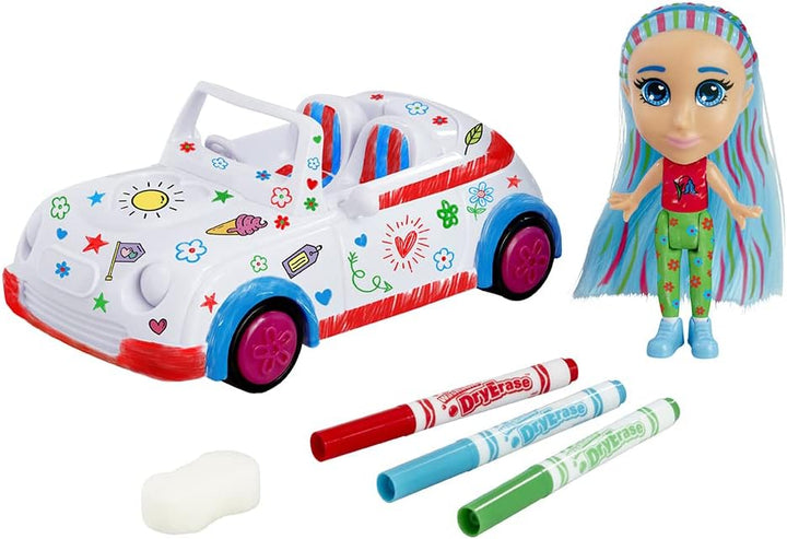CRAYOLA Color 'n' Style Friends: Bluebell – Coupe Spielset | Färben und stylen Sie Ihr eigenes