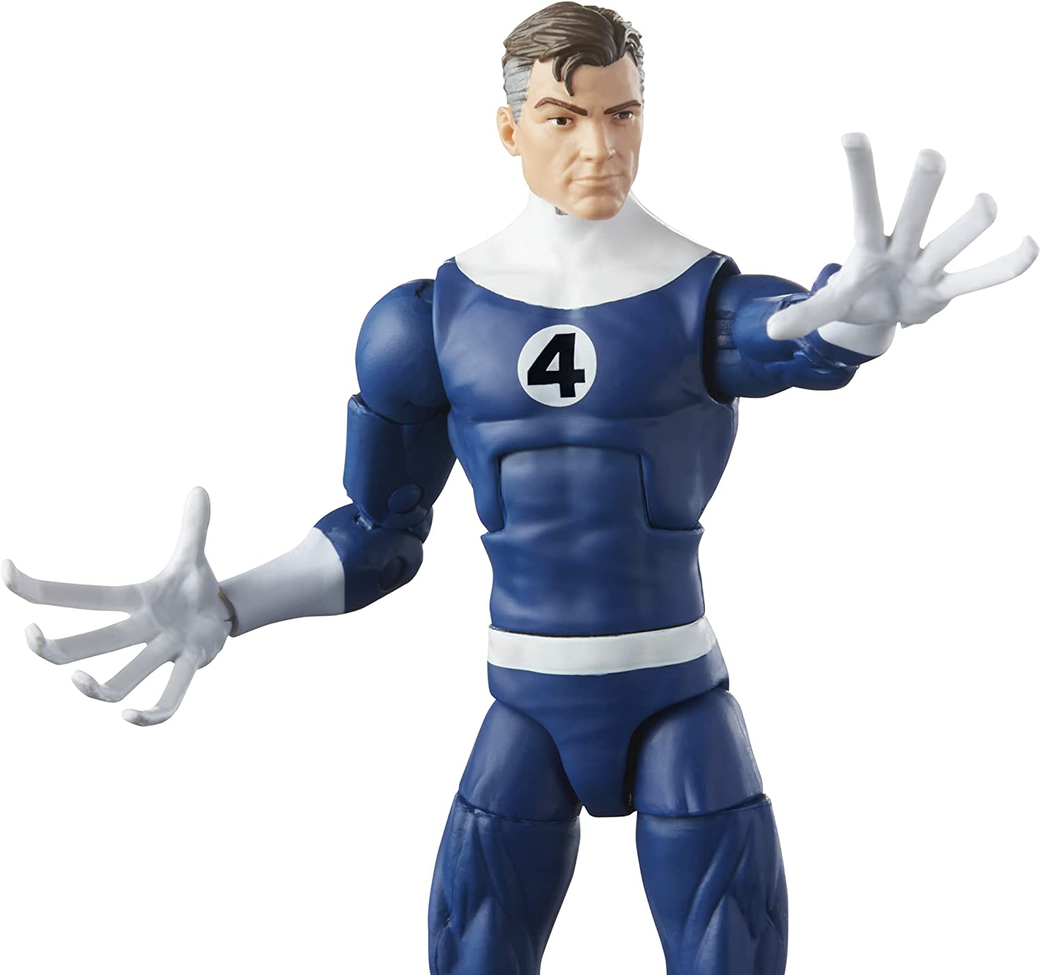 Hasbro Marvel Legends Series Retro Fantastic Four Mr. Fantastic 6-inch Action Figure - Ages 4+ 6