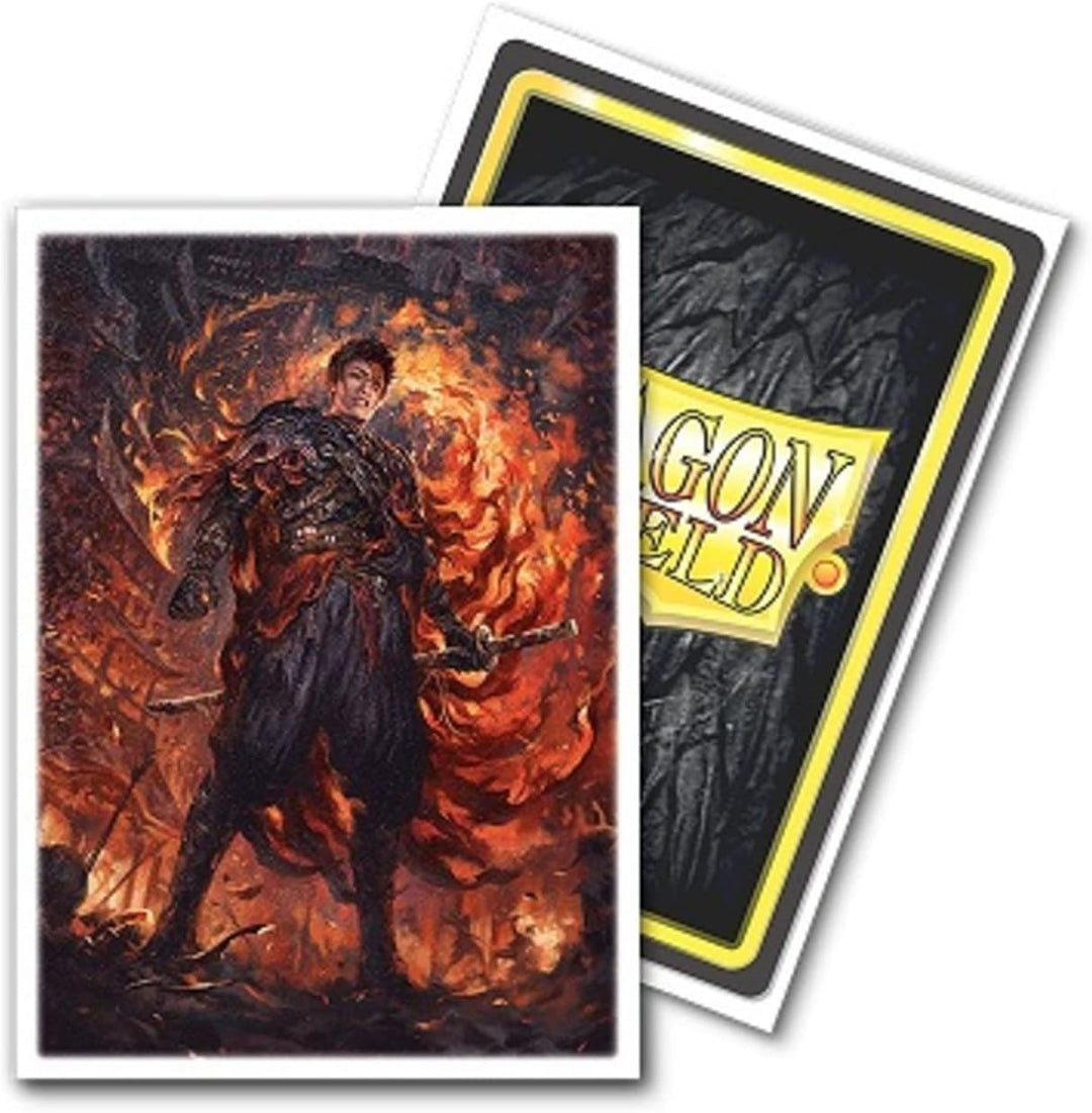 Arcane Tinmen 100 Drachenschild – Flesh and Blood Uprising – Matte Art Sleeves,
