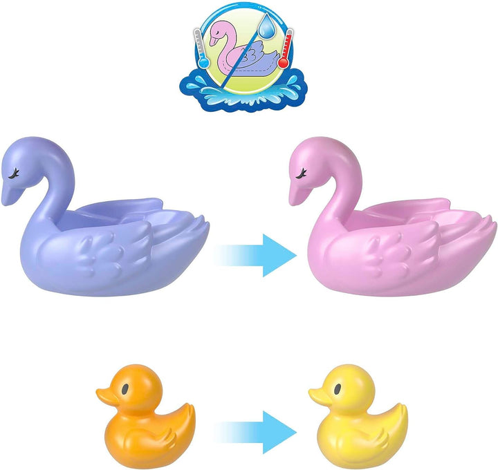 Polly Pocket Puppen und Spielset, Tierspielzeug, Blumengartenhase, kompakt mit Wa