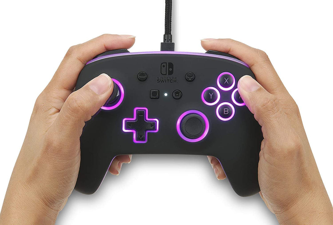 PowerA Spectra Enhanced Wired Controller für Nintendo Switch, Gamepad, Wired Vid