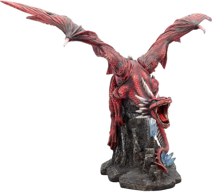 Nemesis Now Fraeners Zorn. 52 cm große Figur, Kunstharz, rot
