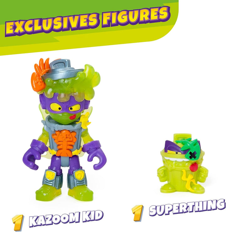 SUPERTHINGS Superbot Power Arms Trasher – Gelenkiger Schurkenroboter mit flexiblem