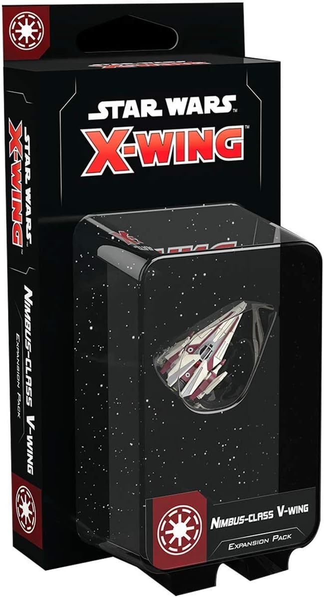 Fantasy Flight Games - Star Wars X-Wing Second Edition: Galactic Republic: Nimbus-class V-wing Expansion Pack