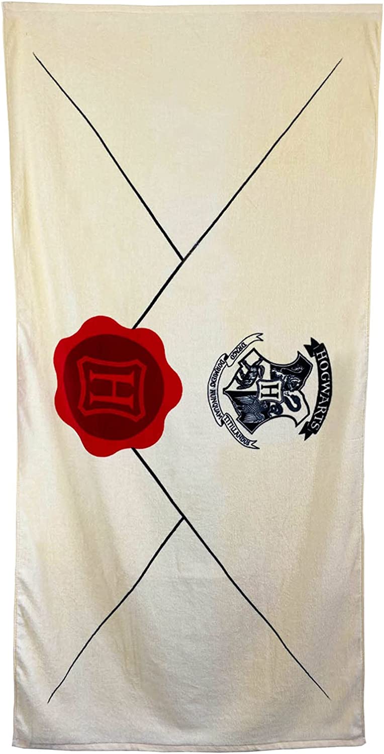 Zulassungsbescheid Harry Potter Handtuch 75 x 150 cm