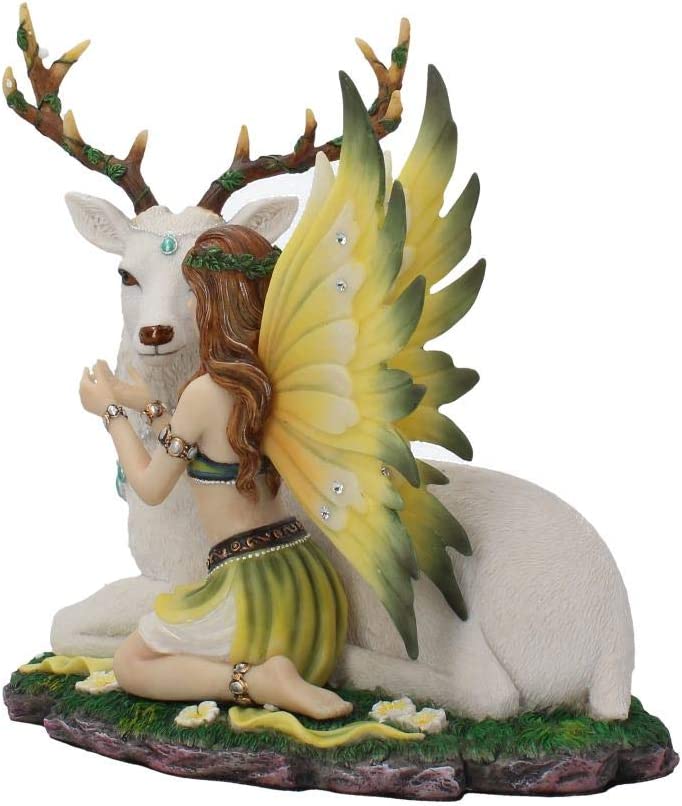 Nemesis Now D4030K8 Anbetungsfigur, 23,5 cm, Weiß, Kunstharz, Einheitsgröße