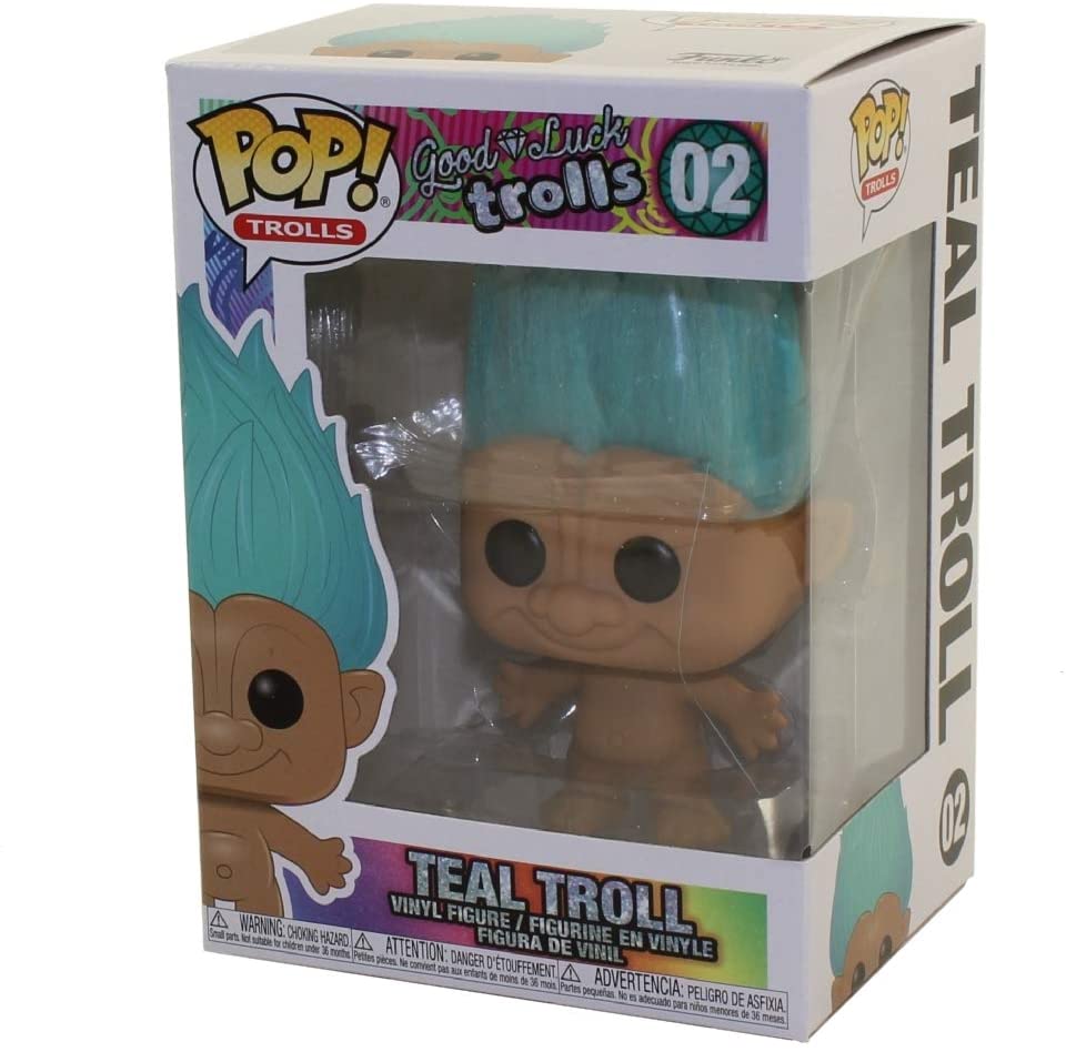 Viel Glück Trolls Teal Troll Funko 44603 Pop! Vinyl #02