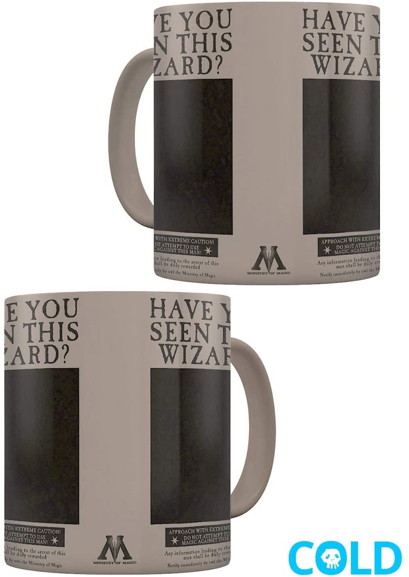 Harry Potter Wärmewechselbecher Sirius Black Steckbrief, 325 ml, in Präsentationsbox – offizielles Merchandise
