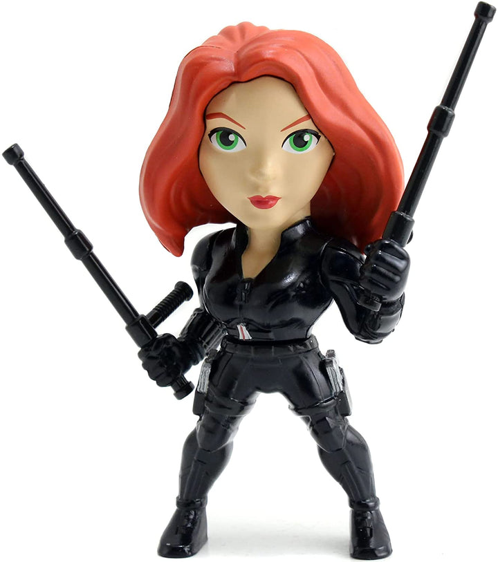 Jada Toys 253221014 Marvel Black Widow Figur, Druckguss-Sammelfigur, 10 cm