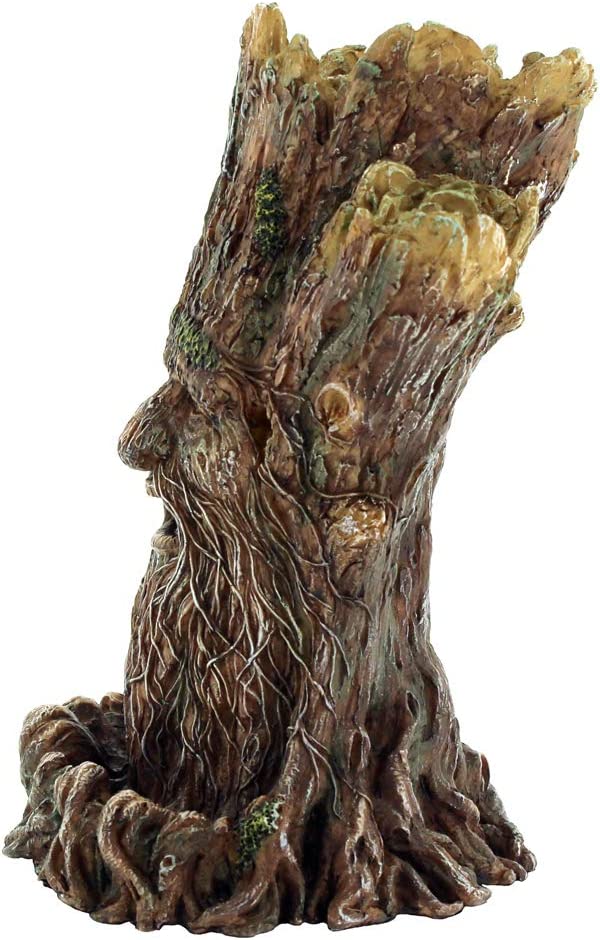 Nemesis Now Tree Spirit Backflow Tower Räuchergefäß, 19 cm, Braun, Kunstharz, Einheitsgröße