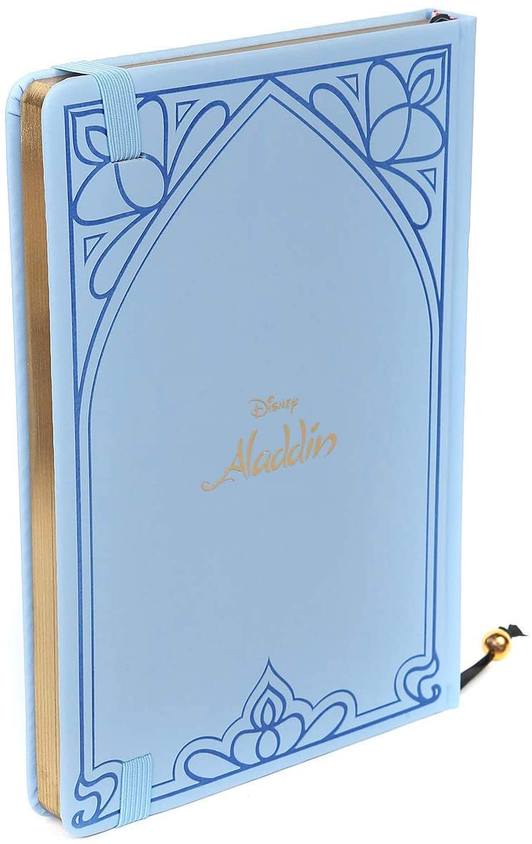 Disney Aladdin (Write Wishes Here) A5 Premium Notebook, Blue/Black/White