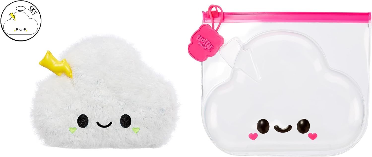 Fluffie Stuffiez Small Collectible Cloud Plush - Pull, Reveal & Stuff Fun for Kids 7