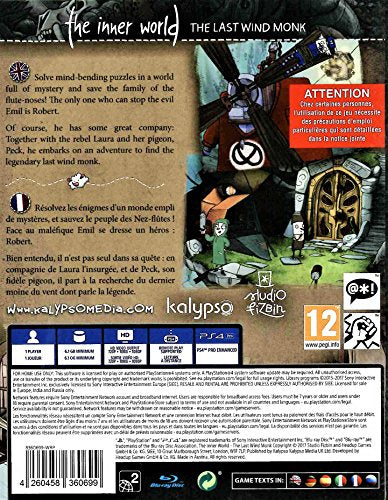 (PS4)The Inner World – The Last Wind Monk [?????]