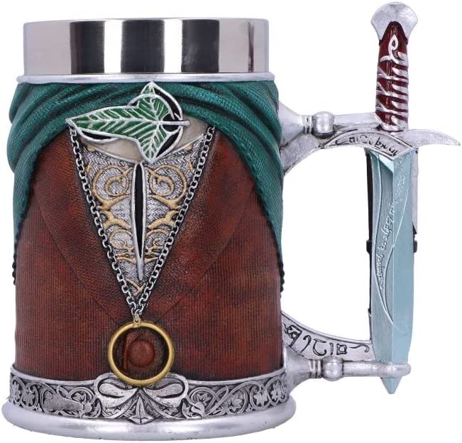 Nemesis Now offiziell lizenzierter Herr der Ringe-Frodo-Krug, braun, 15,5 cm