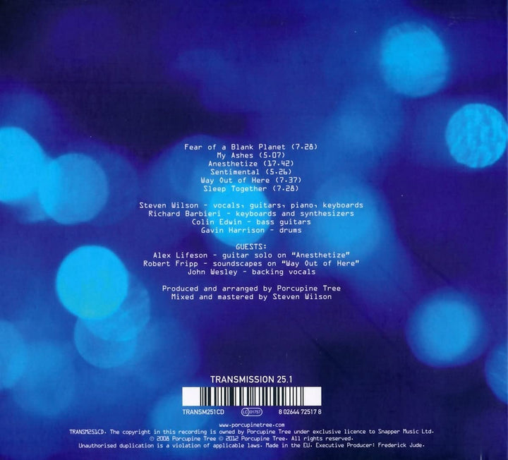 Porcupine Tree – Fear Of A Blank Planet [Audio-CD]
