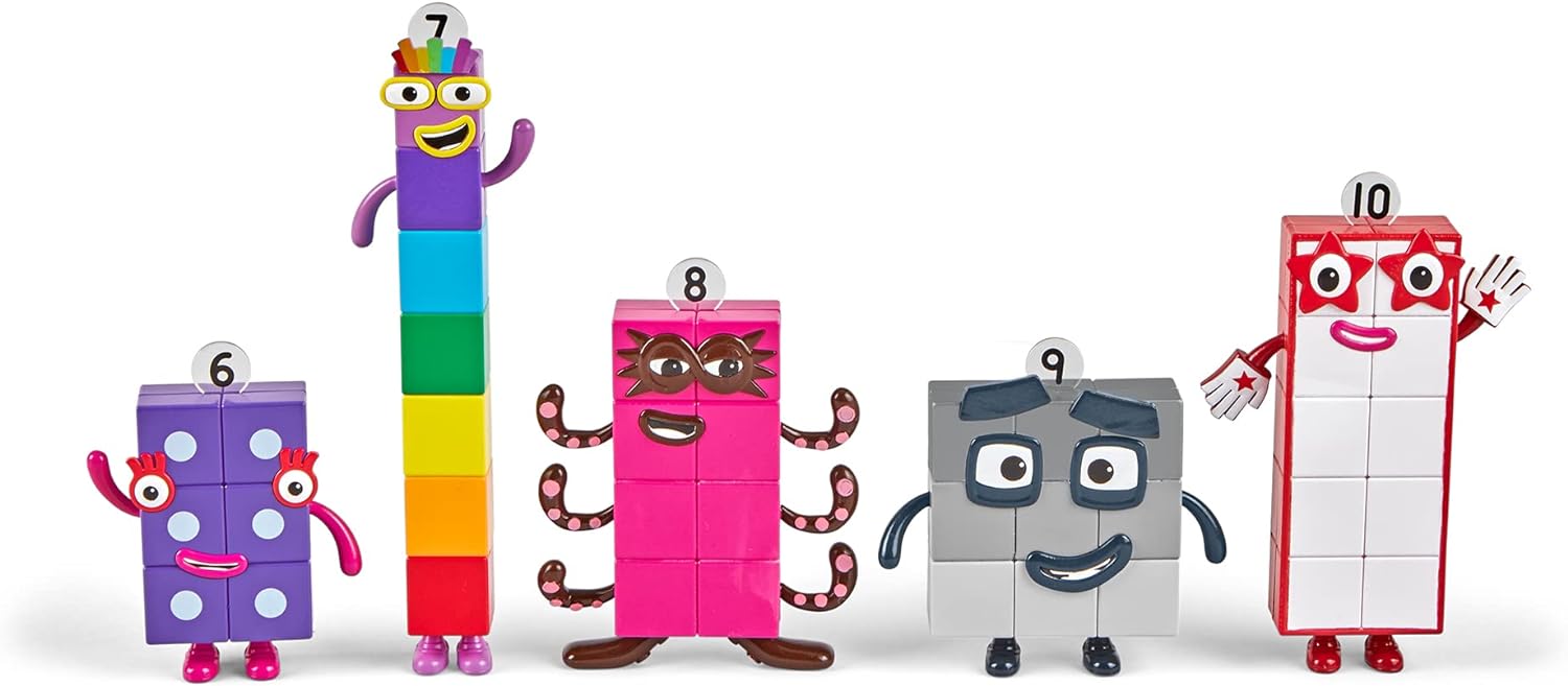 Learning Resources Numberblocks Friends Six to Ten - Playable Figures for Ages 3-7 8