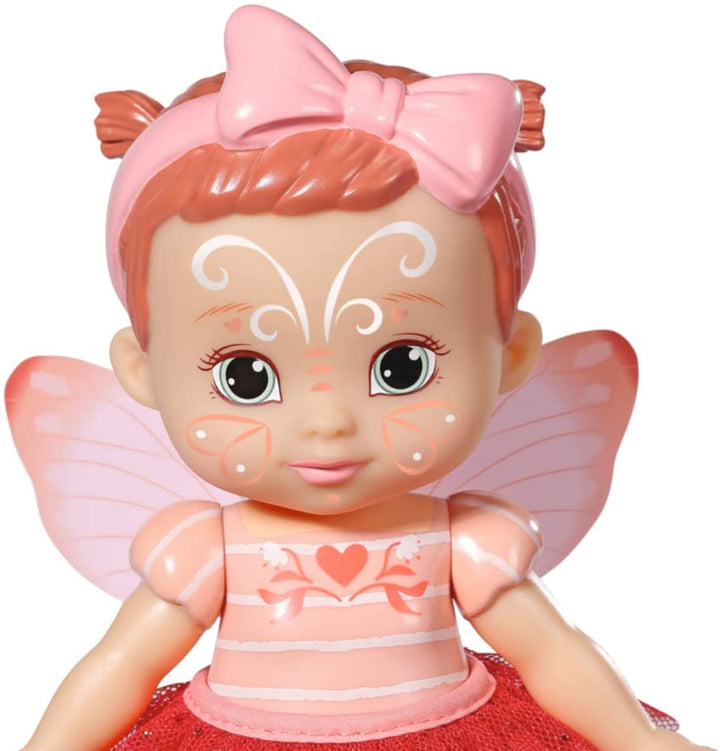 BABY born 831823 Märchenbuch Fairy Poppy – 18 cm große, flatternde Flügel – inklusive Puppe