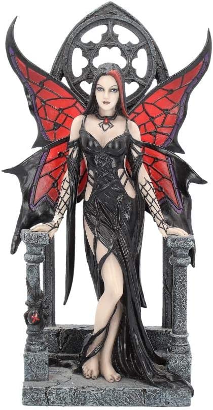 Nemesis Now Aracnafaria Figur 28cm Schwarz