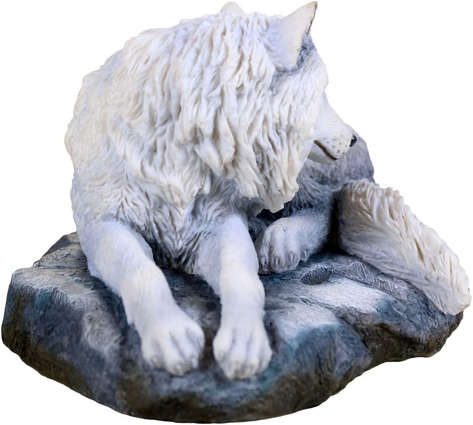 Nemesis Now, Wächterin des Nordens, Lisa Parker-Figur, 19,5 cm, Weiß, Kunstharz