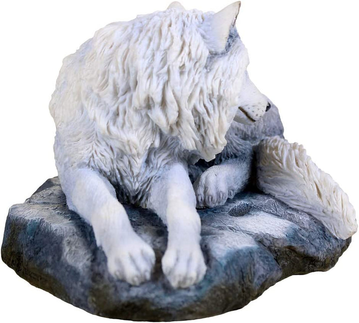 Nemesis Now, Wächterin des Nordens, Lisa Parker-Figur, 19,5 cm, Weiß, Kunstharz