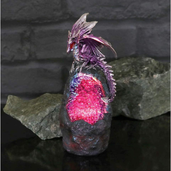 Nemesis Now Amethyst Crystal Guard Figur, Lila