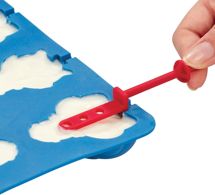 Mr Frosty Choc Eismaschine, Retro-Spielzeugmaschine aus Kunststoff in Schneemannform für Kinder bis M