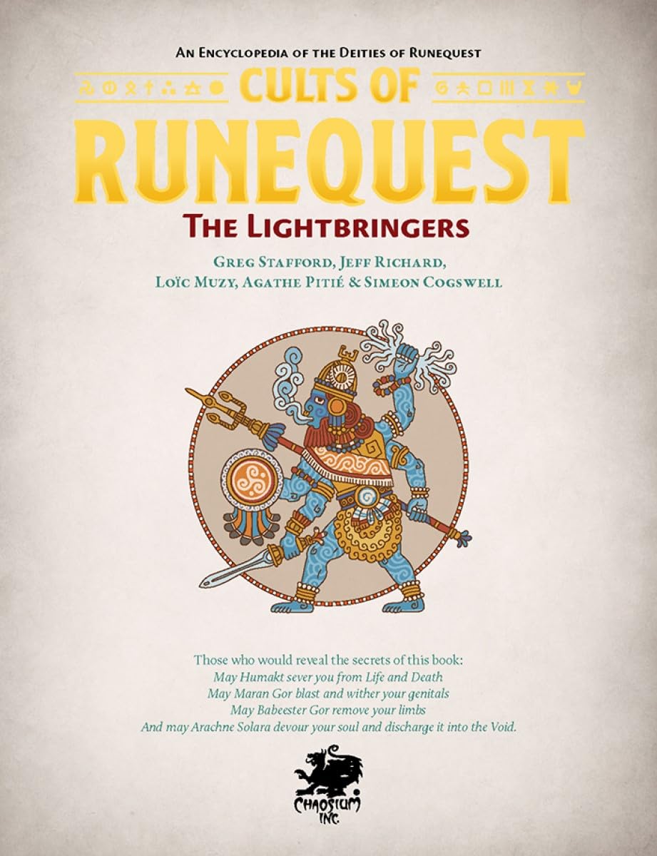 Cults of RuneQuest: The Lightbringers - Hardcover 7