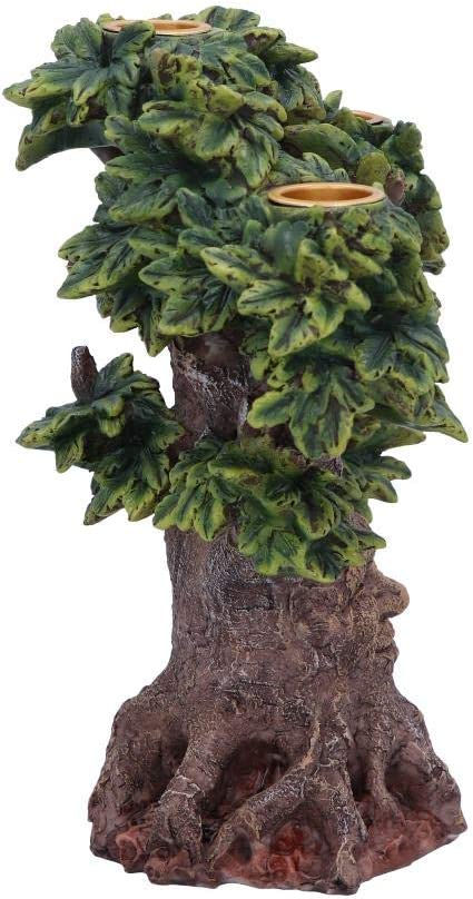 Nemesis Now U4925R0 Kerzenhalter, Waldflammenbaum, Geistermann, Ornament, braun a