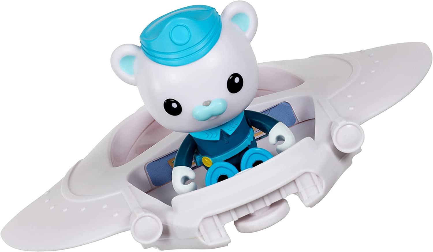 Octonauts Octoray Transforming Playset with Lights & Sounds - 7-Piece Set with Captain Barnacles Figure 6