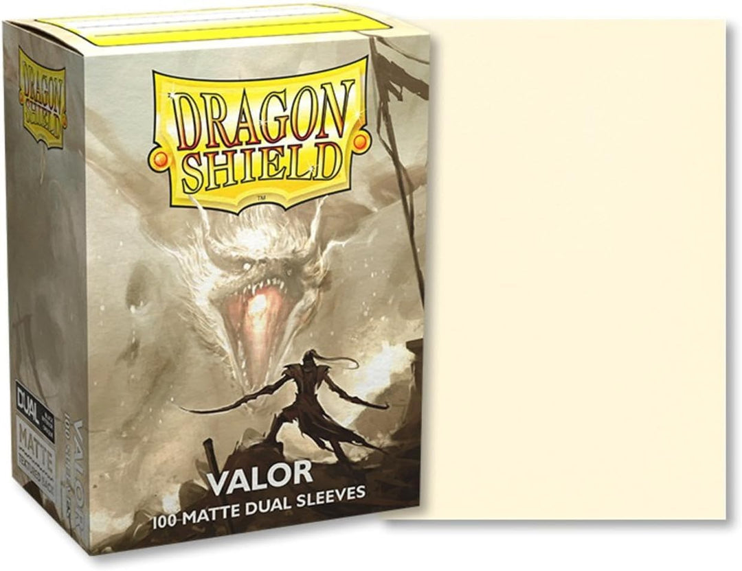 Arcane Tinmen Dragon Shield 15059 Dual Matte: Valor 100 Count Standardgröße Hüllen (100)