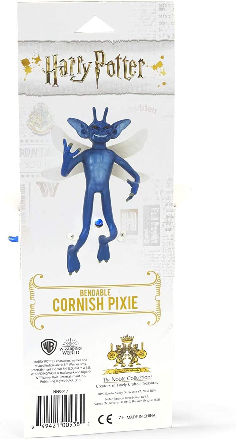 The Noble Collection Bendable Cornish Pixie Figure - 7in Posable Harry Potter Toy 5