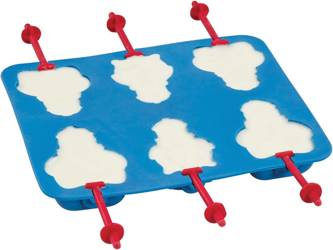 Mr Frosty Choc Eismaschine, Retro-Spielzeugmaschine aus Kunststoff in Schneemannform für Kinder bis M