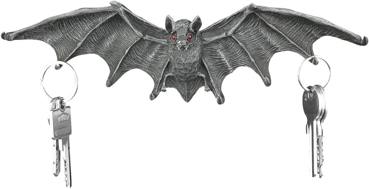 Nemesis Now - Bat Key Hanger Wall Plaque Black