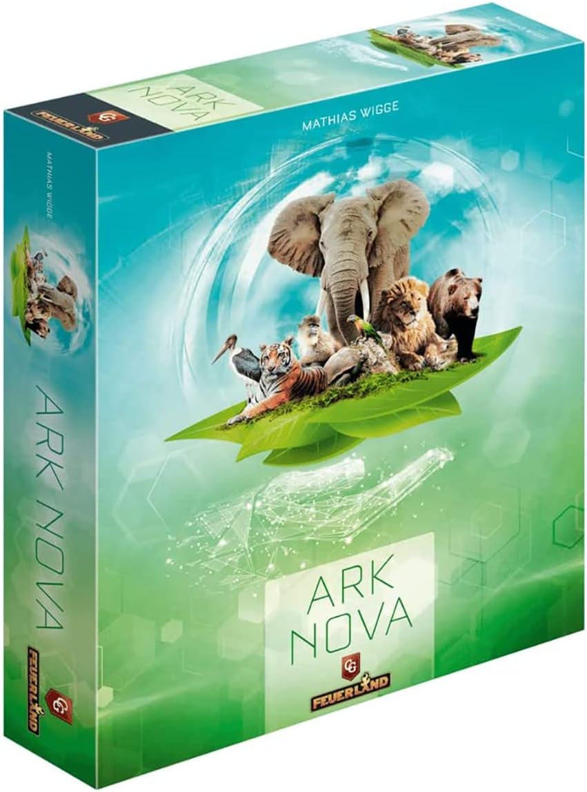 Feuerland Spiele | Ark Nova | Brettspiel | Ab 14 Jahren | 1-4 Spieler | 90-150 Minuten