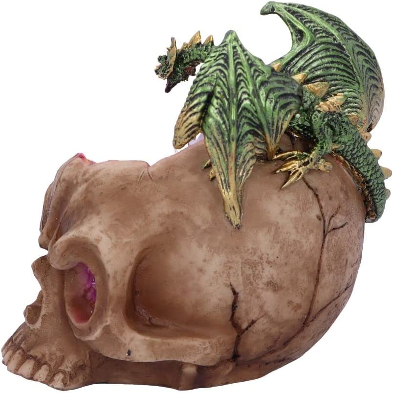Nemesis Now Kristalliner Schädel 15,7 cm, Pink