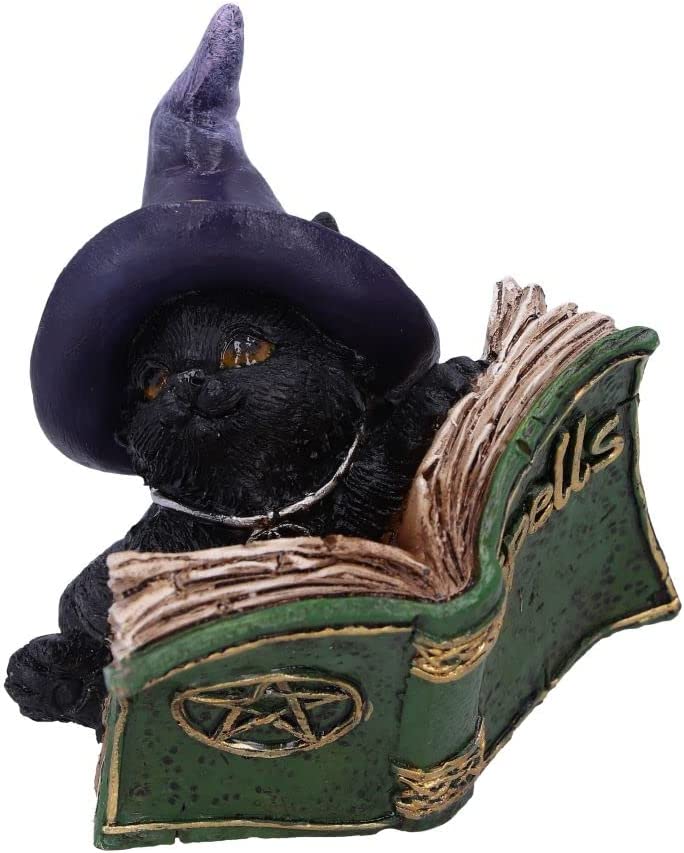 Nemesis Now Kitty's Grimoire (Grün) 8,2 cm