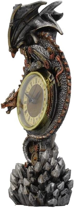 Nemesis Now Clockwork Reign Uhr 32 cm Grau