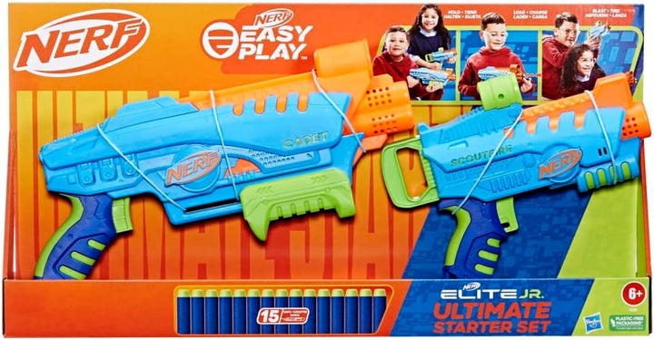 Nerf - Elite Jr Ultimate Starter Set Toy Foam Blasters (F6369)