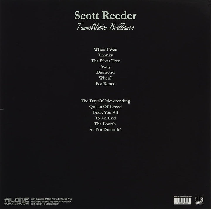 Scott Reeder – Tunnelvision Brilliance [VINYL]