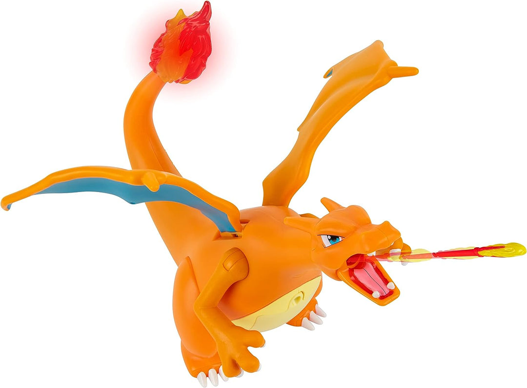 Pokémon PKW2731 Deluxe-Funktion enthält 6 interaktive Glurak plus 2-Zoll-Pika
