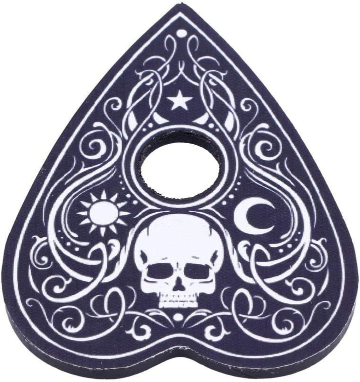 Nemesis Now Black and White Spirit Board mit Planchette, MDF/Polyester