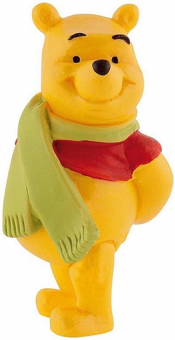 Bullyland BUL-12327 Winnie The Pooh mit Schal