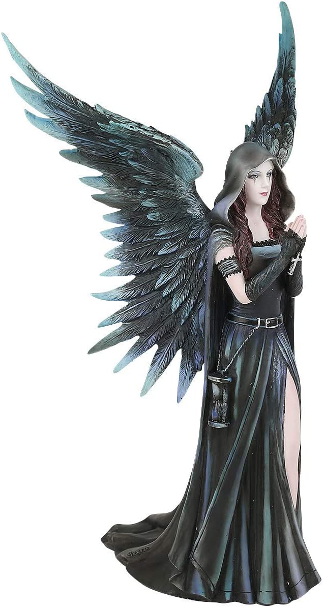Nemesis Now Harbinger Anne Stokes 27 cm, Kunstharz, Schwarz