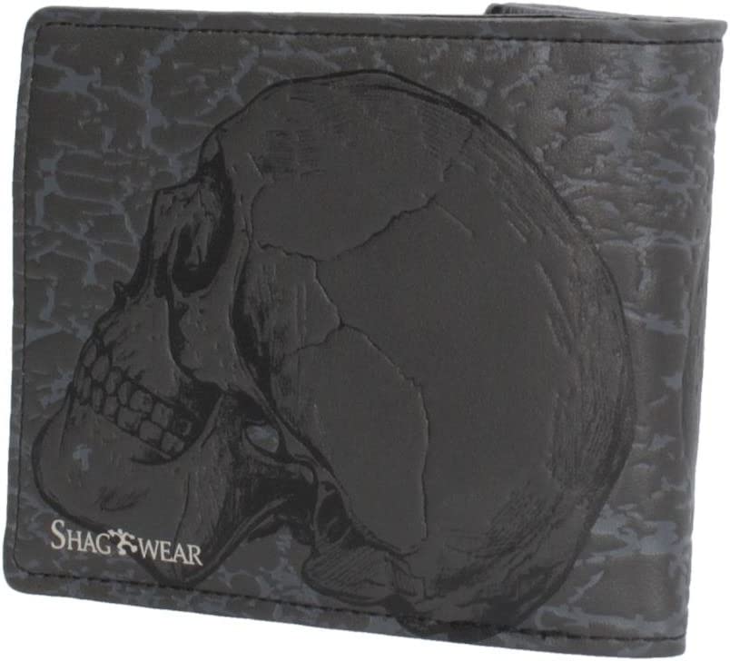 Nemesis Now C4265M8 Memento Mori Geldbörse 10 cm Schwarz, PU