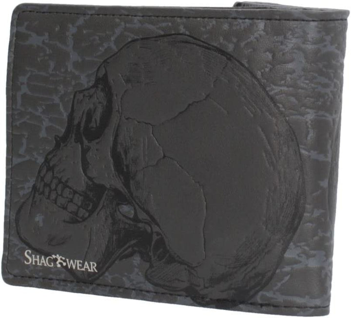 Nemesis Now C4265M8 Memento Mori Geldbörse 10 cm Schwarz, PU
