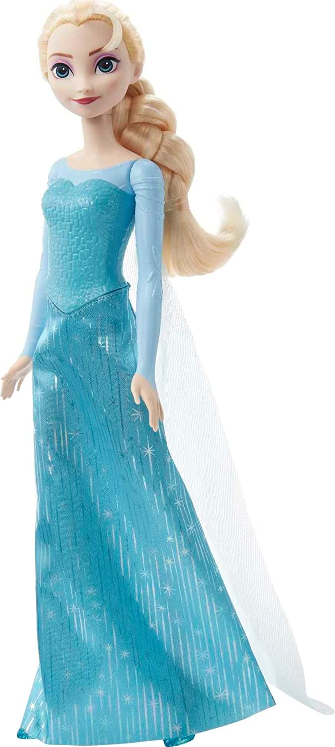 Disney Frozen Toys, Elsa-Modepuppe mit charakteristischer Kleidung und Accessoires
