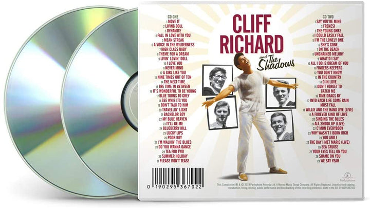 Das Beste der Rock'n'Roll-Pioniere - Cliff Richard &amp; The Shadows [Audio-CD]