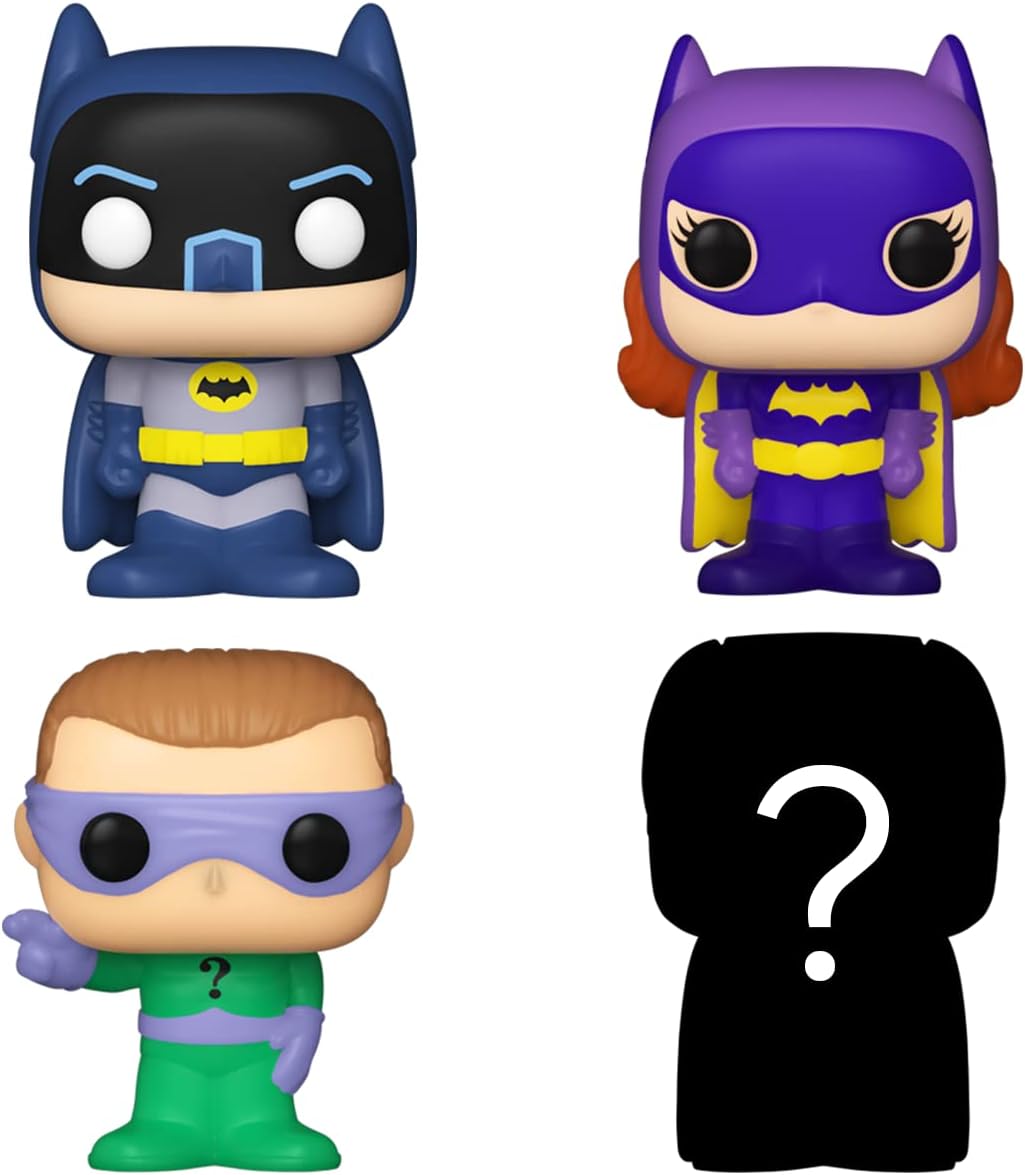 Funko 71314 DC Comics 4er-Pack Serie 4 Bitty Pop!